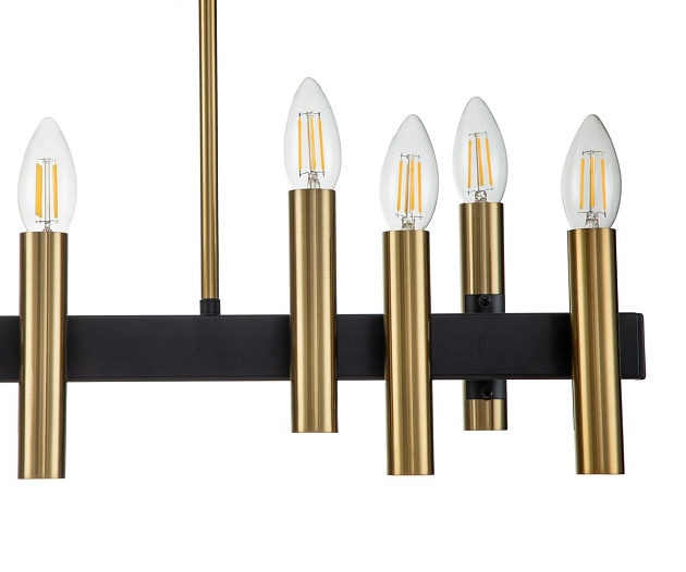 Подвесная люстра Indigo Cero 13009/12PL Black V000208 Фото № 2