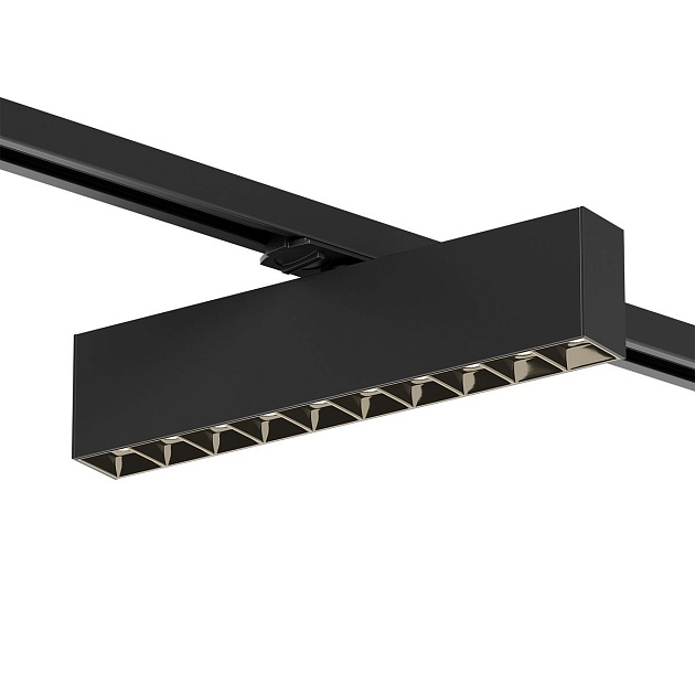 Трековый светодиодный светильник Denkirs Edder DK6434-BK Фото № 3