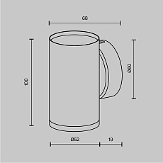 Бра Maytoni Technical Focus S C068WL-01W 2