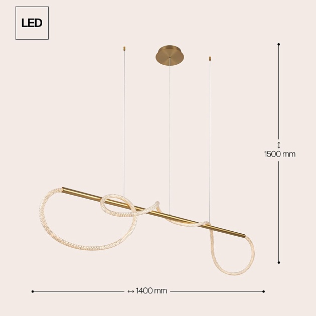 Подвесной светильник Maytoni Tau MOD166PL-L30G3K изображение 8 Подвесной светильник Maytoni Tau MOD166PL-L30G3K Фото № 8