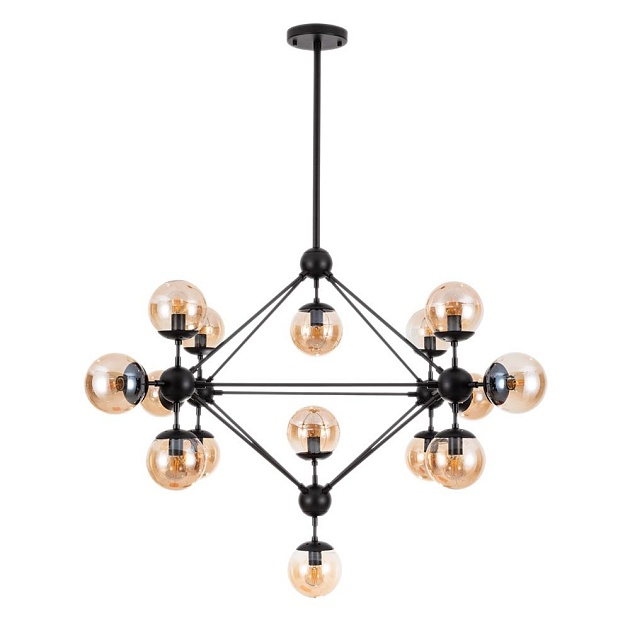 Подвесная люстра Arte Lamp Bolla A1664SP-15BK изображение 1 Подвесная люстра Arte Lamp Bolla A1664SP-15BK Фото № 1