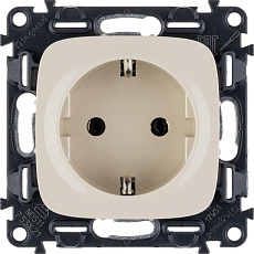 Розетка 2К+З Legrand Valena Allure 16A 250V слоновая кость 753821