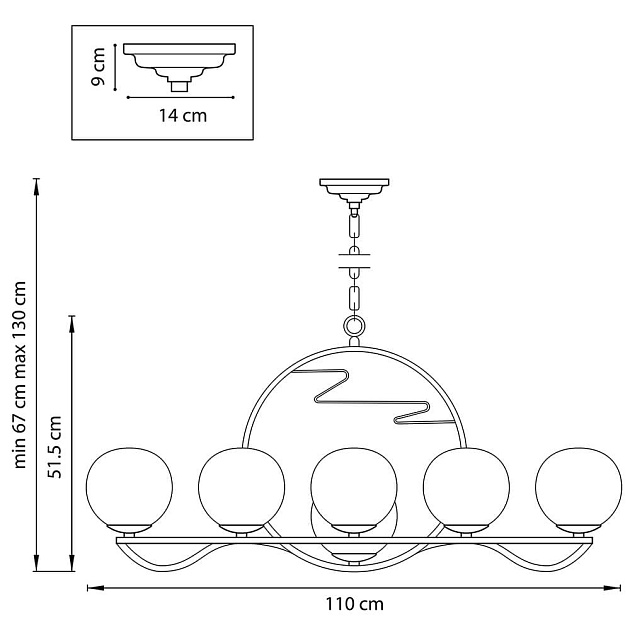 Подвесная люстра Lightstar Enna 762117 Фото № 8
