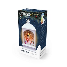 Светодиодный фонарь "Снеговик" Gauss Holiday HL030 2