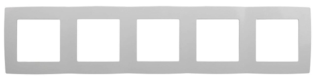 Рамка 5-постовая ЭРА 12 12-5005-01 Б0014781 Фото № 1