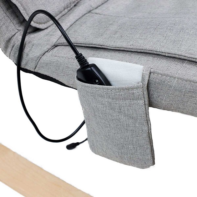 Кресло-качалка AksHome Smart бежевый ткань (лен) 80979 Фото № 4