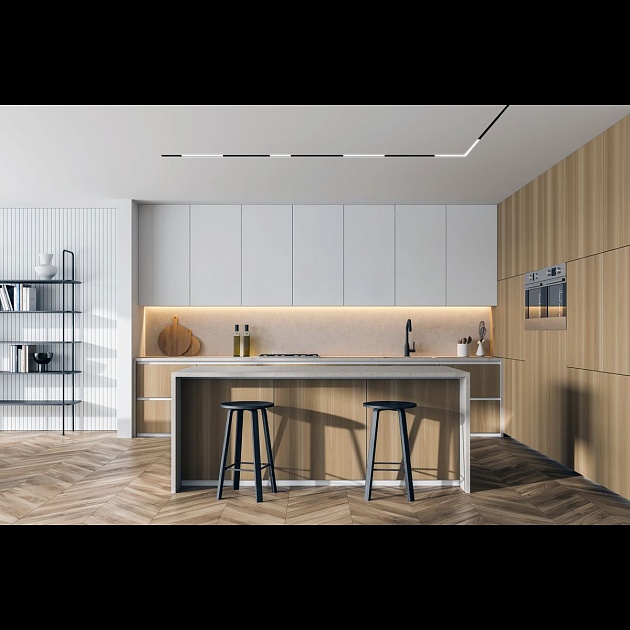 Трековый светильник DENKIRS SMART LINEAR DK8004-CONN-BK Фото № 2