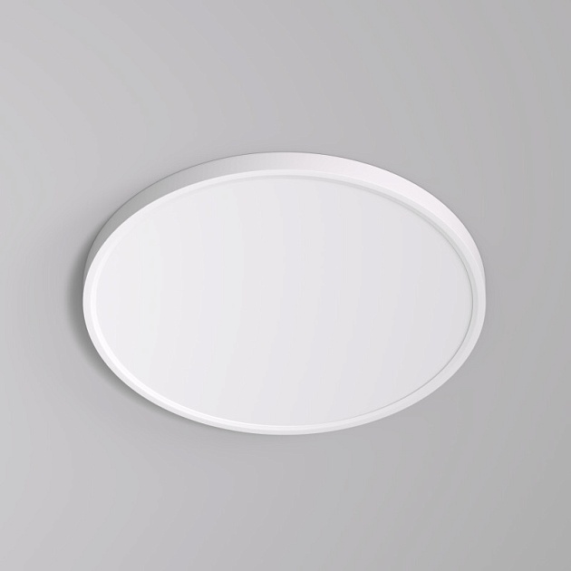 Потолочный светодиодный светильник Denkirs Thin DK6522-WH Фото № 1