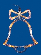 Подвесной светодиодный светильник «Колокольчик» Uniel ULD-H1620-010/STA/3AAA Warm White IP20 Bell UL-00007253 1