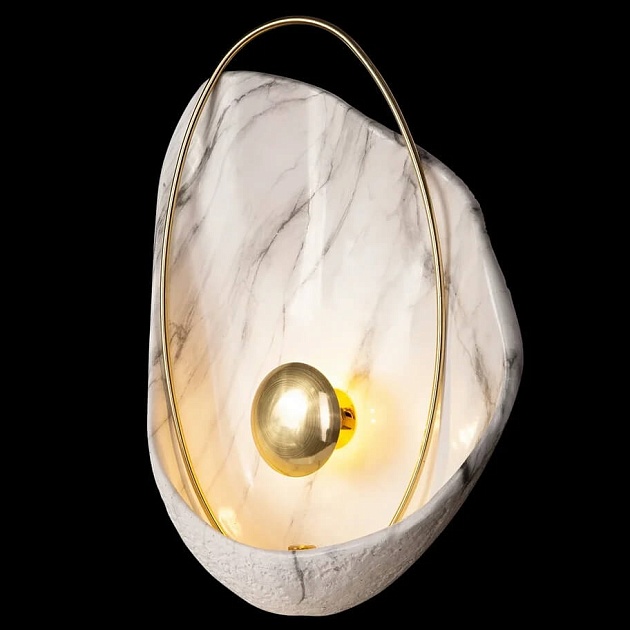 Настенный светодиодный светильник Loft IT Clam 10043 White Фото № 5