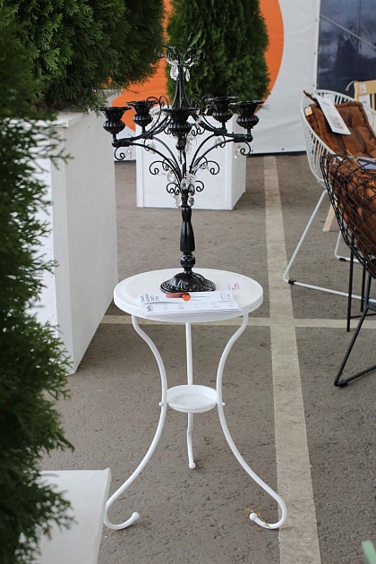 Журнальный стол Sheffilton SHT-CT10-1 белый муар 4148353801 Фото № 4