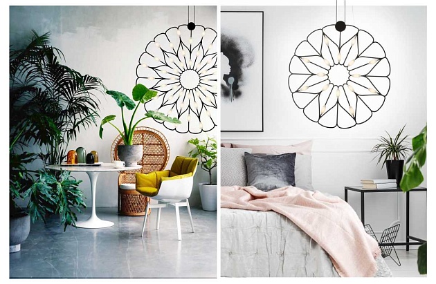 Подвесной светильник Maytoni MOD037PL-L16B Фото № 3