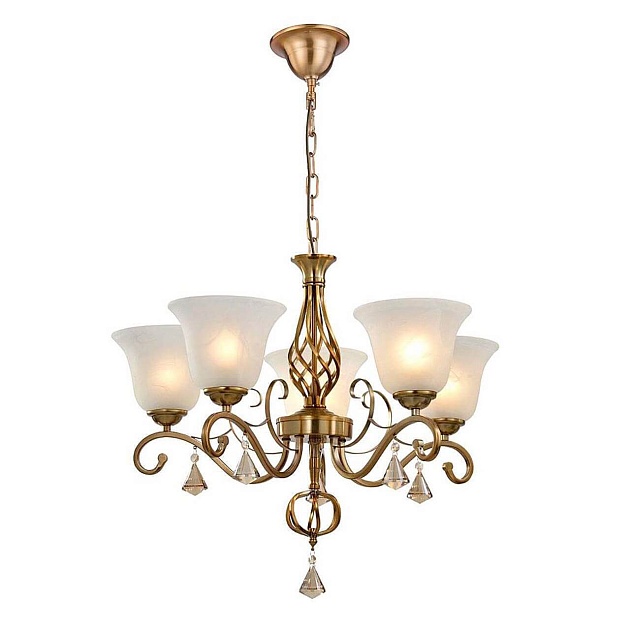 Подвесная люстра Arte Lamp Cono A8391LM-5PB изображение 1 Подвесная люстра Arte Lamp Cono A8391LM-5PB Фото № 1