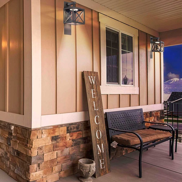 Уличный настенный светодиодный светильник Novotech Street Dantela 358447 Фото № 3