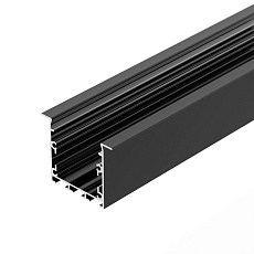 Профиль встраиваемый Arlight Linia49-F-S-2000 Black 041873 2
