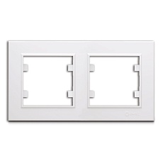 Рамка Makel 2-м Karea горизонт. бел. 56001702