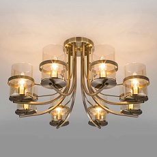 Потолочная люстра Eurosvet 60085/8 античная бронза 3
