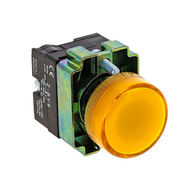 Лампа сигнальная BV65 желтая EKF PROxima xb2-bv65 Фото № 1