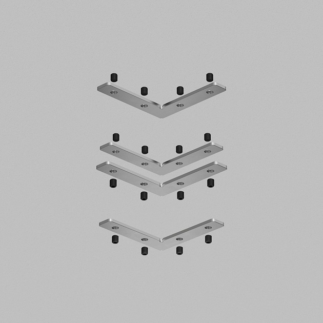 Соединитель угловой Denkirs Smart Slott TR2019-AL изображение 1 Соединитель угловой Denkirs Smart Slott TR2019-AL Фото № 1