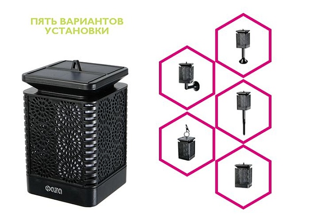 Светильник на солнечных батареях ФАZA SLR-S09 Фото № 4