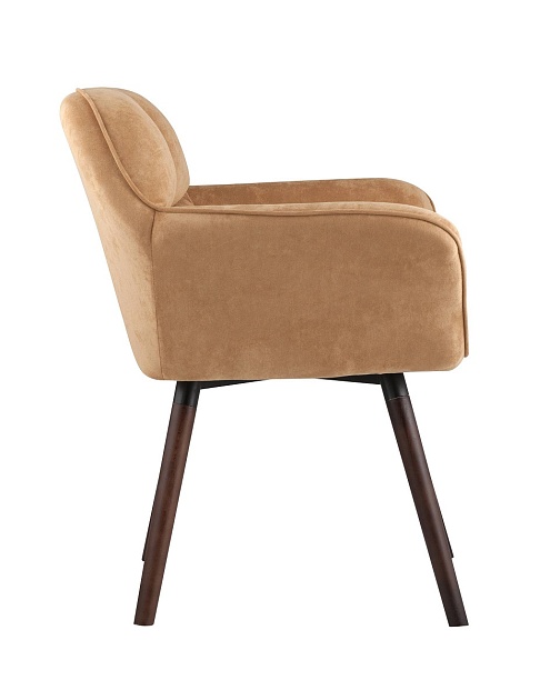 Кресло Stool Group Брайан замша бежевый BRUYNE HY-49 Фото № 3