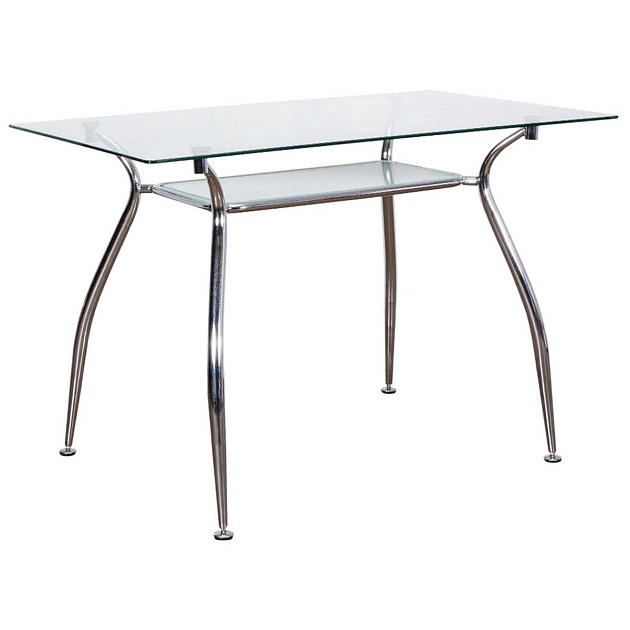 Кухонный стол AksHome Patrizia прозрачный, закаленное стекло 59156 изображение 1 Кухонный стол AksHome Patrizia прозрачный, закаленное стекло 59156 Фото № 1