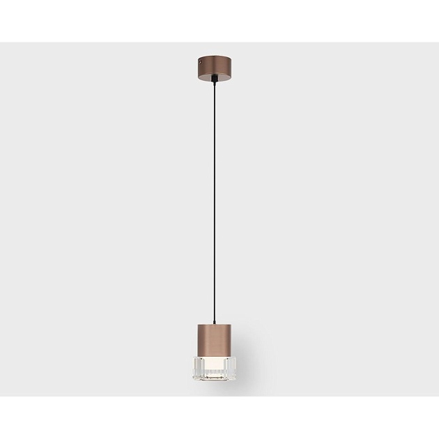 Подвесной светодиодный светильник Italline IT014-0203 rose gold Фото № 1