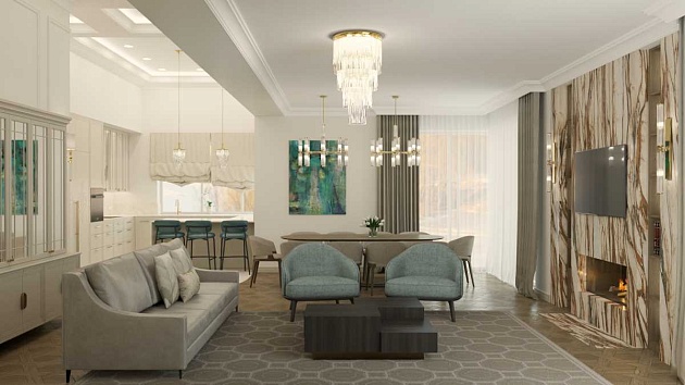 Подвесной светильник KUTEK SALETTO SAL-ZW-6(P) Фото № 5