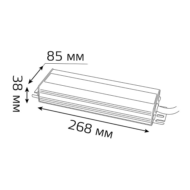 Блок питания Gauss 200W 24V IP66 202022400 изображение 6 Блок питания Gauss 200W 24V IP66 202022400 Фото № 6