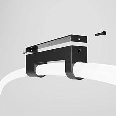 Накладные крепления для круглого гибкого неона Full light черный Elektrostandard a070763 1