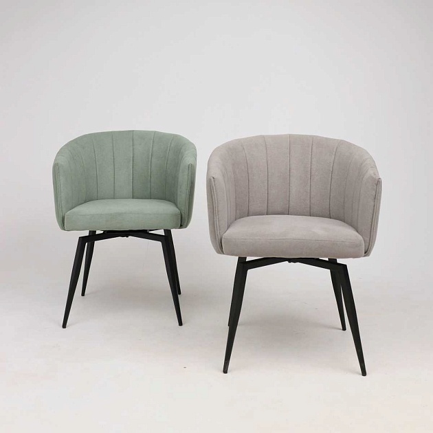 Поворотное кресло AksHome Melon светло-бежевый, ткань 82154 Фото № 5