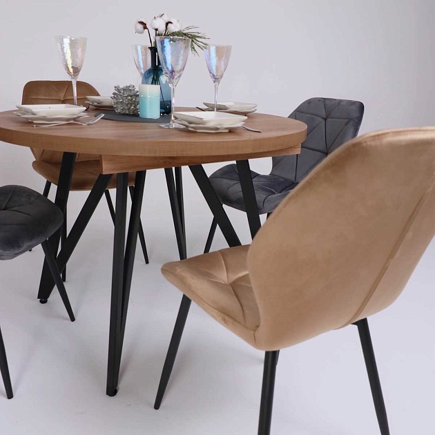 Кухонный стул AksHome Congo капучино, велюр 90025 Фото № 2