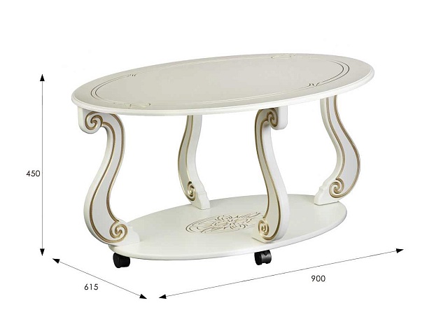 Журнальный стол Мебелик Овация (М) 006751 Фото № 3