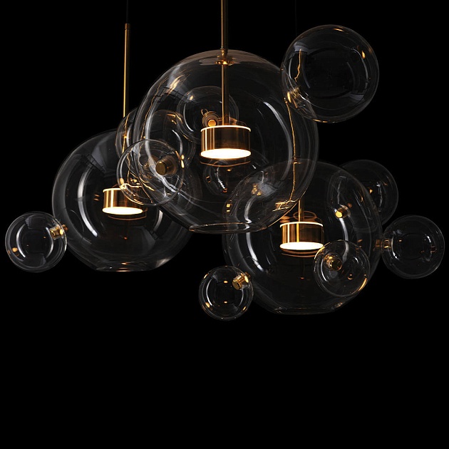 Подвесная светодиодная люстра Loft IT Bolle 2027-D3 Фото № 3