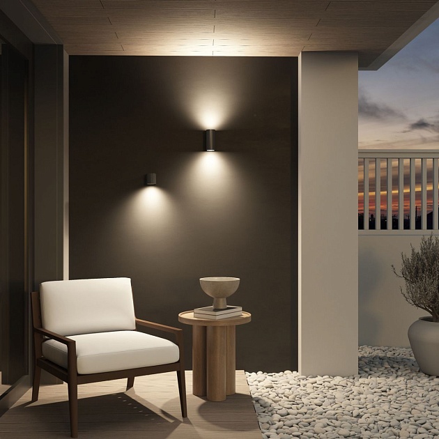 Уличный настенный светильник Denkirs Narvik DK9790-BK изображение 6 Уличный настенный светильник Denkirs Narvik DK9790-BK Фото № 6