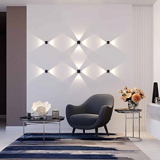 Уличный настенный светодиодный светильник Odeon Light Hightech Miko 4222/8WL 3