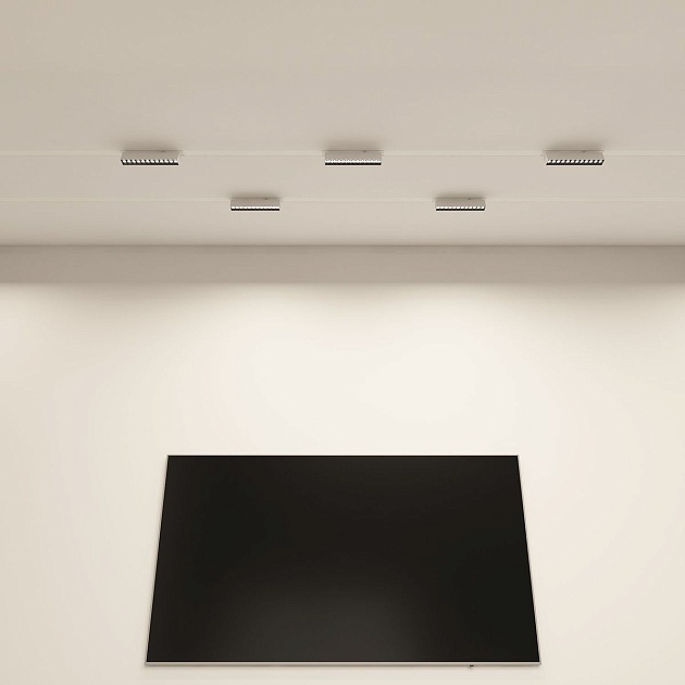 Трековый светодиодный светильник Denkirs Smart Grill DK8006-WB Фото № 4