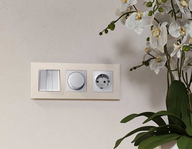 Лицевая панель диммера AMBRELLA VOLT AP4055 Фото № 3