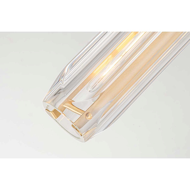 Подвесной светильник Belfast Gibson 6133-1 BR CL Фото № 2