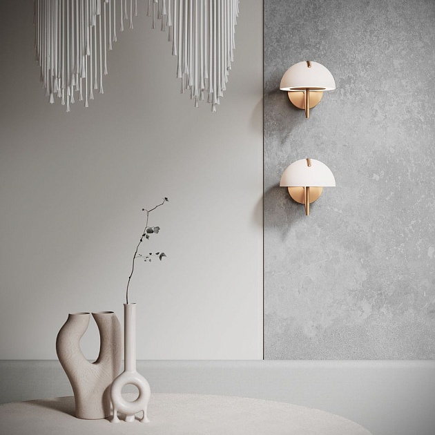 Бра Eurosvet Emisfero 50083/1 LED золото Фото № 8