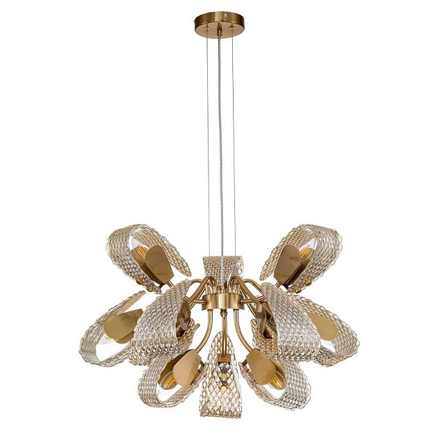 Подвесная люстра Indigo Fless 11033/12P Amber V000344 изображение 1 Подвесная люстра Indigo Fless 11033/12P Amber V000344 Фото № 1