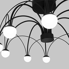 Потолочная светодиодная люстра Eurosvet Ragno 90035/10 LED черный 1