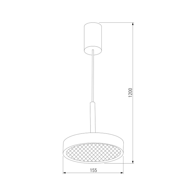 Подвесной светодиодный светильник Elektrostandard Plate 50260 LED a065413 Фото № 2