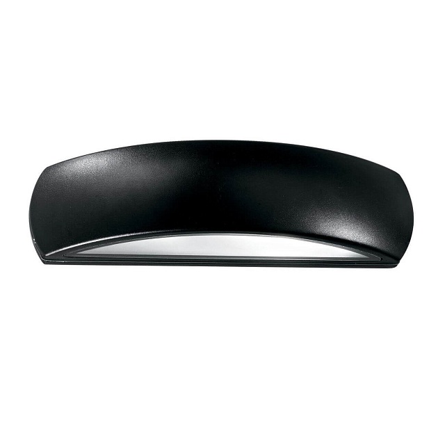 Уличный настенный светильник Ideal Lux Giove AP1 Nero 092201 изображение 1 Уличный настенный светильник Ideal Lux Giove AP1 Nero 092201 Фото № 1