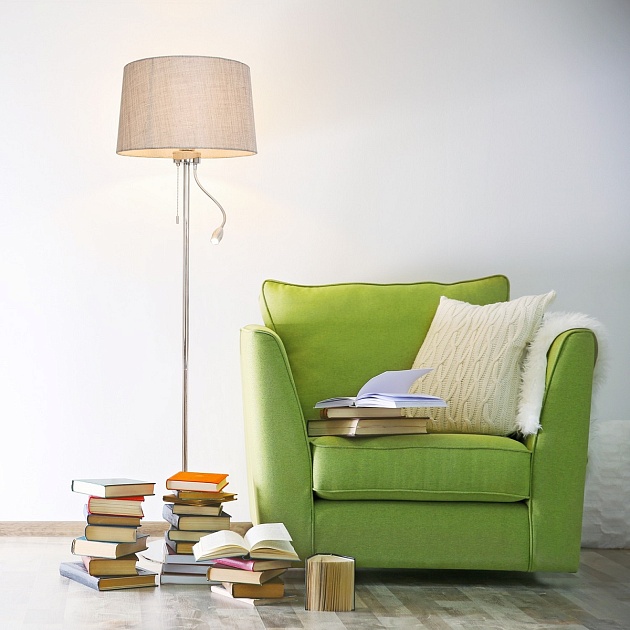 Торшер Gerhort G32012/1F CR BG изображение 2 Торшер Gerhort G32012/1F CR BG Фото № 2