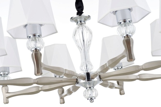 Подвесная люстра Escada 672/8S Nickel изображение 3 Подвесная люстра Escada 672/8S Nickel Фото № 3