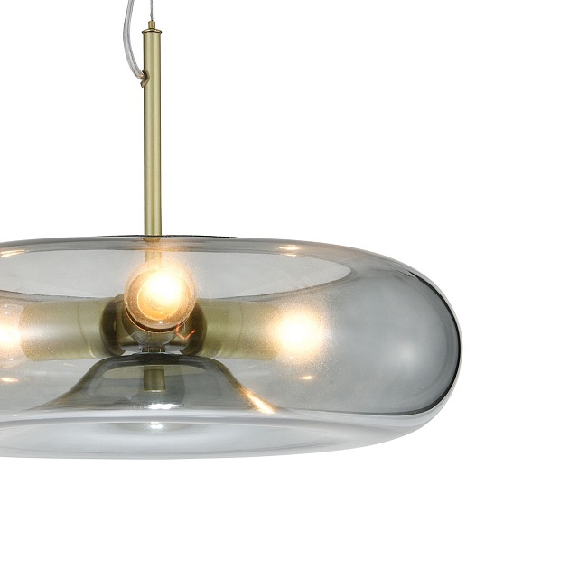 Подвесной светильник Indigo Leggero 11062/3P Smoke V000541 Фото № 2