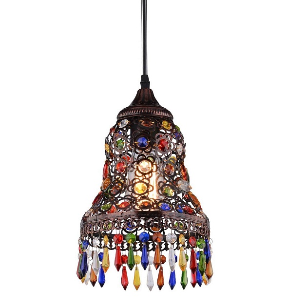 Подвесной светильник Arte Lamp Maharaja A7079SP-1CK Фото № 2