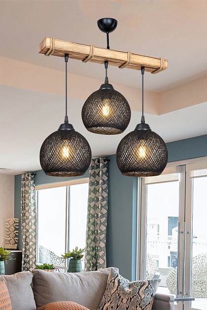 Подвесная люстра Toplight Lydia TL1614L-03BW изображение 3 Подвесная люстра Toplight Lydia TL1614L-03BW Фото № 3