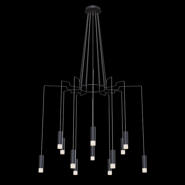 Подвесная люстра Maytoni Davida MOD035PL-12B изображение 4 Подвесная люстра Maytoni Davida MOD035PL-12B Фото № 4